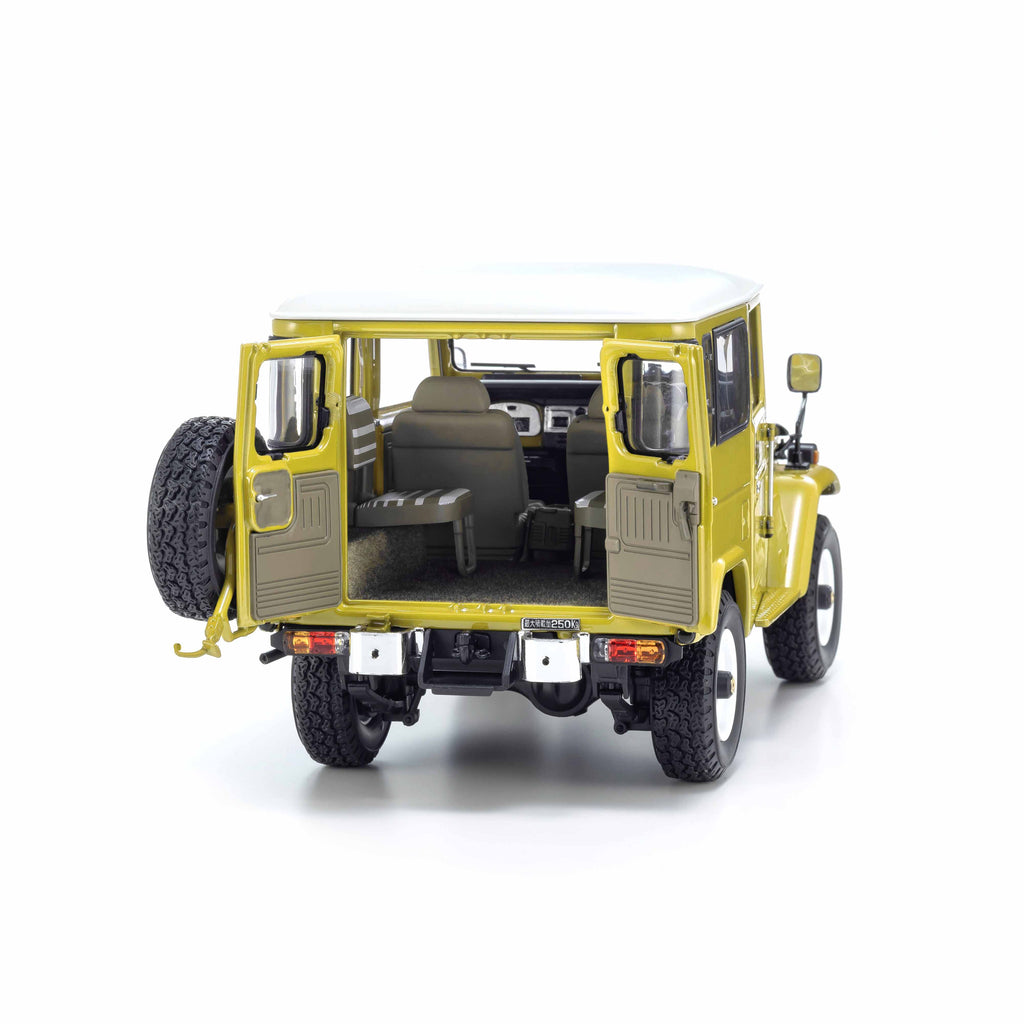 Toyota Land Cruiser 40 Van Yellow 1:18