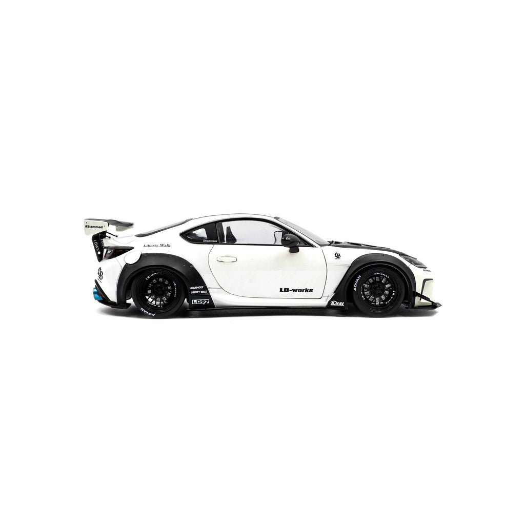 Toyota GR86 LBWK Body Kit Pearl White 1:18