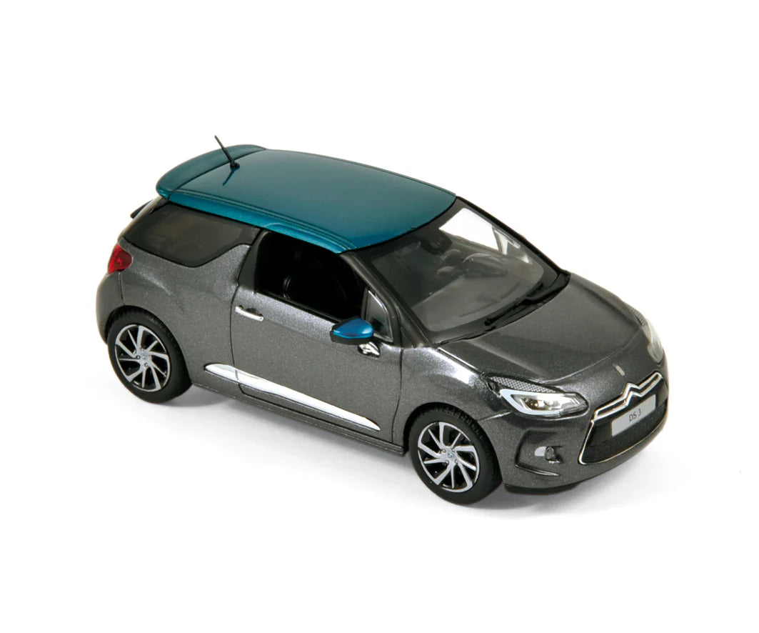 DS 3 2015 Grey& Emeraude 1:43