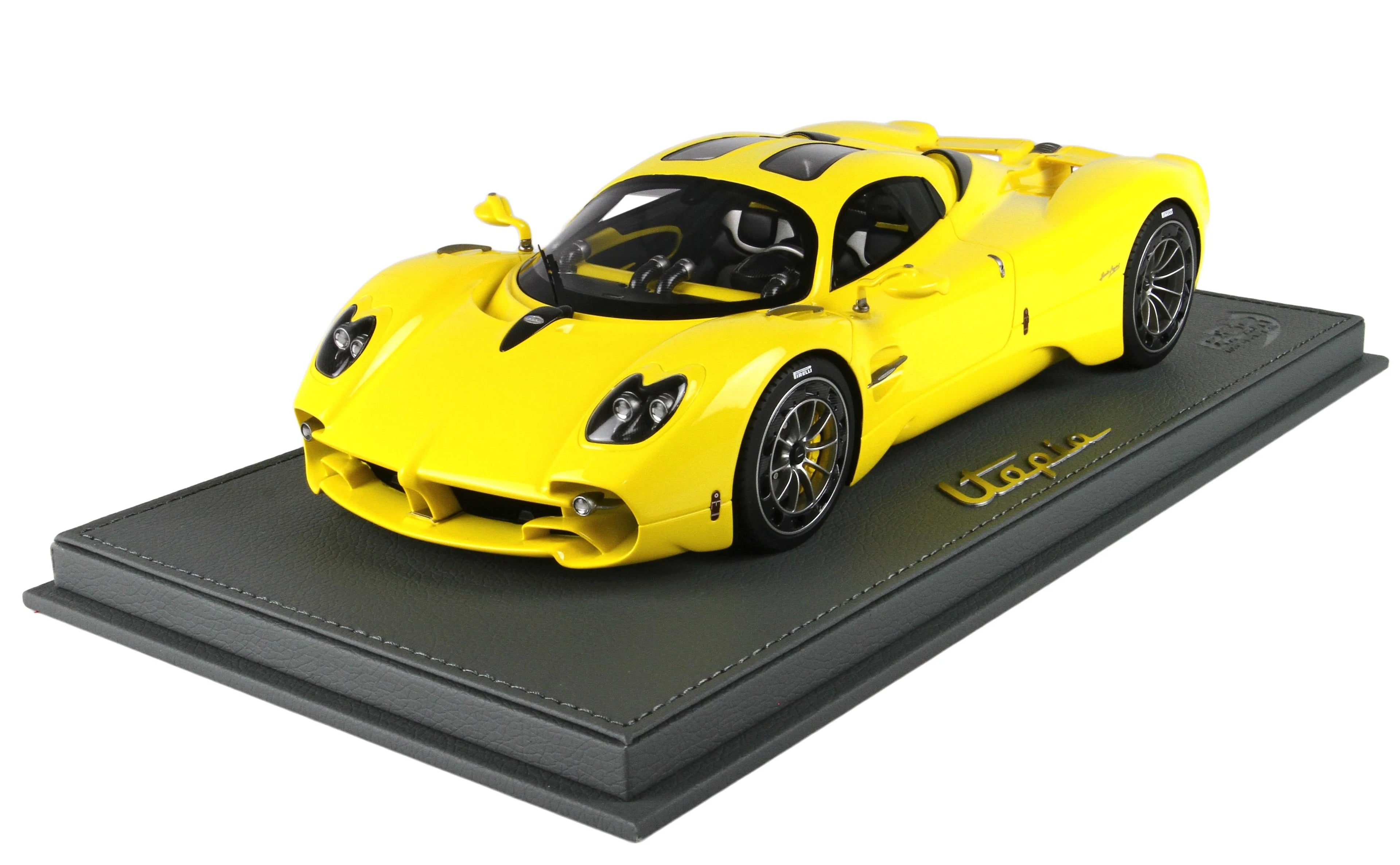 BBR Pagani Utopia Yellow - Limited 44 pcs with Display Case