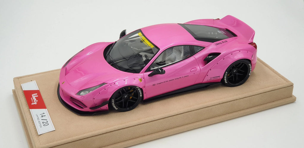 Ferrari 458 Liberty Walk Performance, Pink - Ltd 20 pcs by LB Work