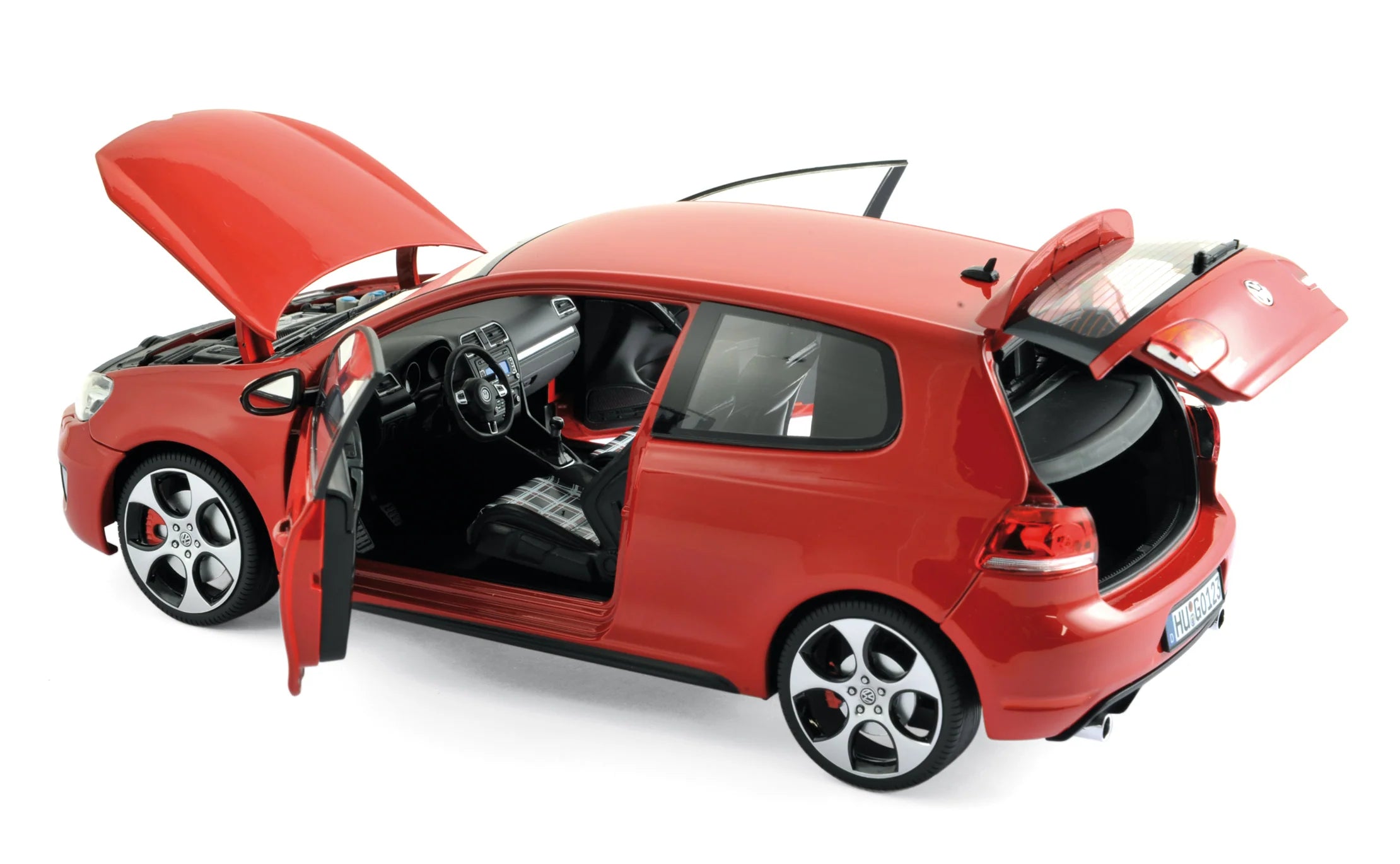 VW Golf GTI 2009 Tornado Red 1:18