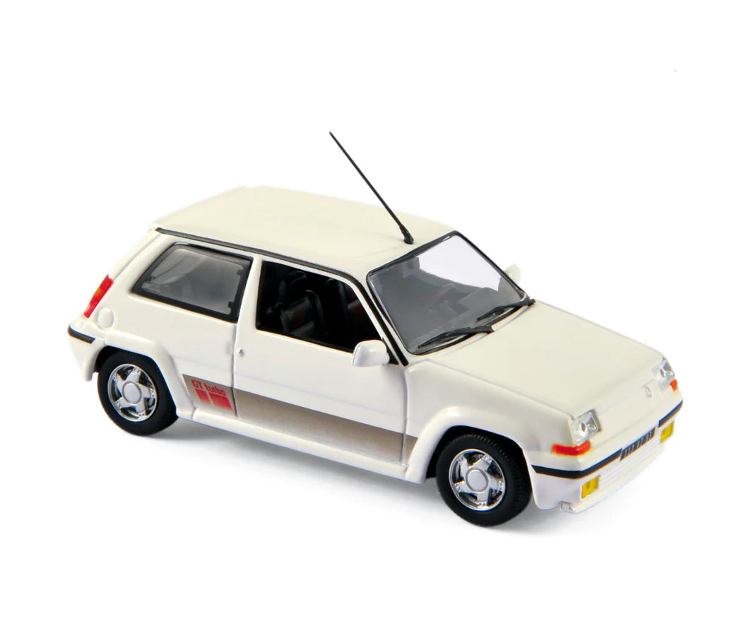 Renault 5 GT Turbo 1989 White 1:43