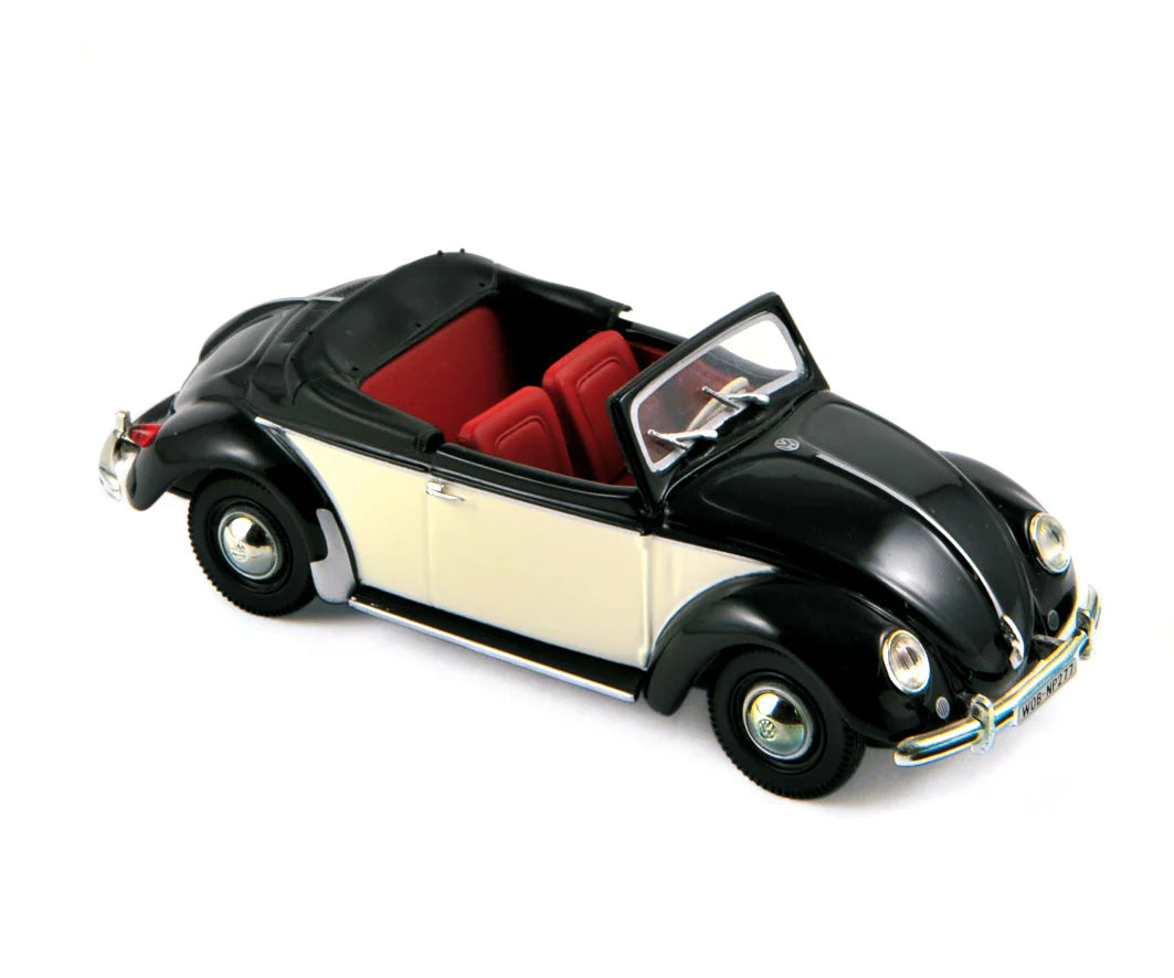 VW Hebmüller Cabriolet 1949 Black&Beige 1:43