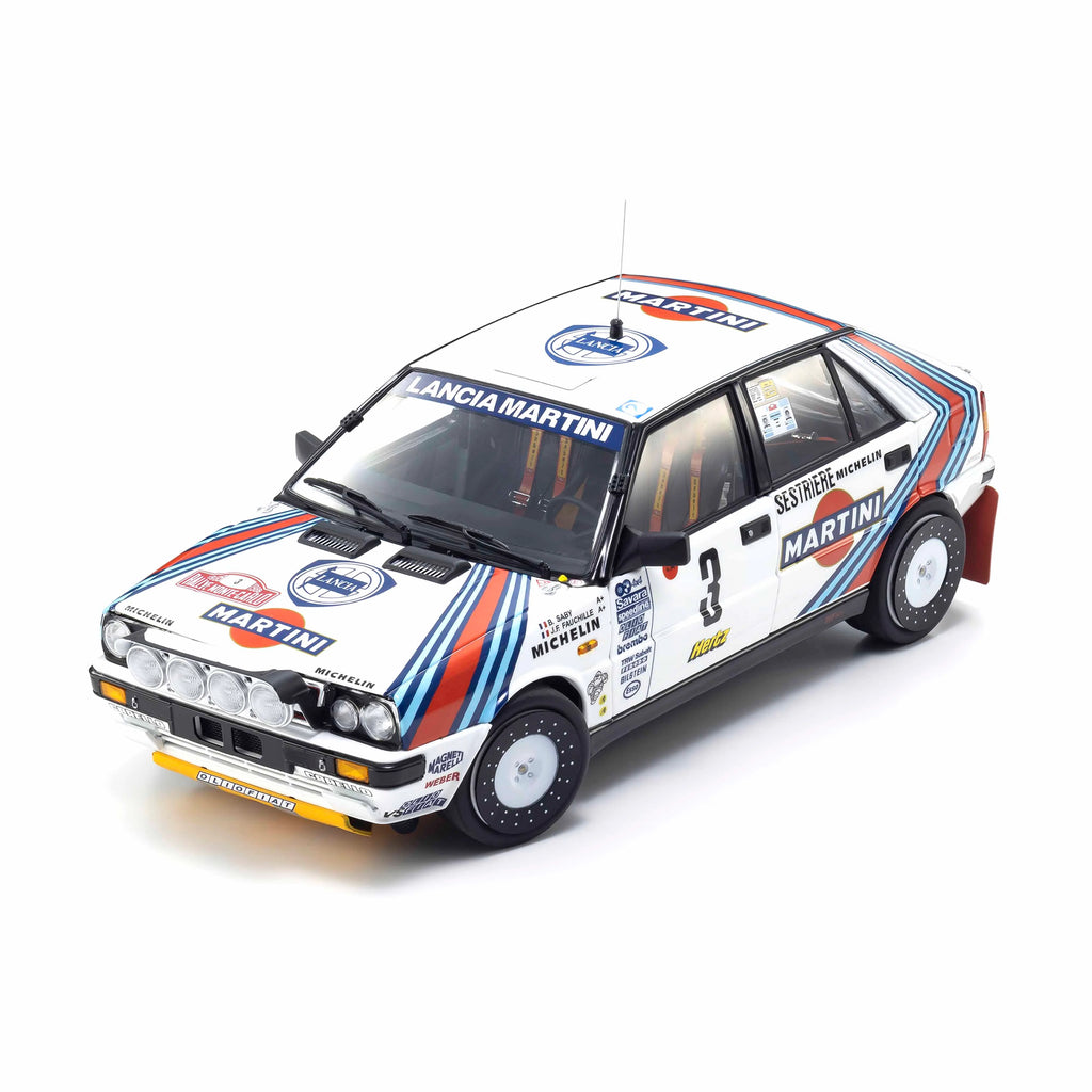 Lancia Delta HF 4WD 1988 Rallye Monte-Carlo LANCIA MARTINI N°3 1/18