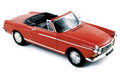 Peugeot 404 Convertible 1967 Capanelle Red 1:18