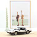 Ferrari 308 GTS 1982 White and Black 1:18 - 200pcs