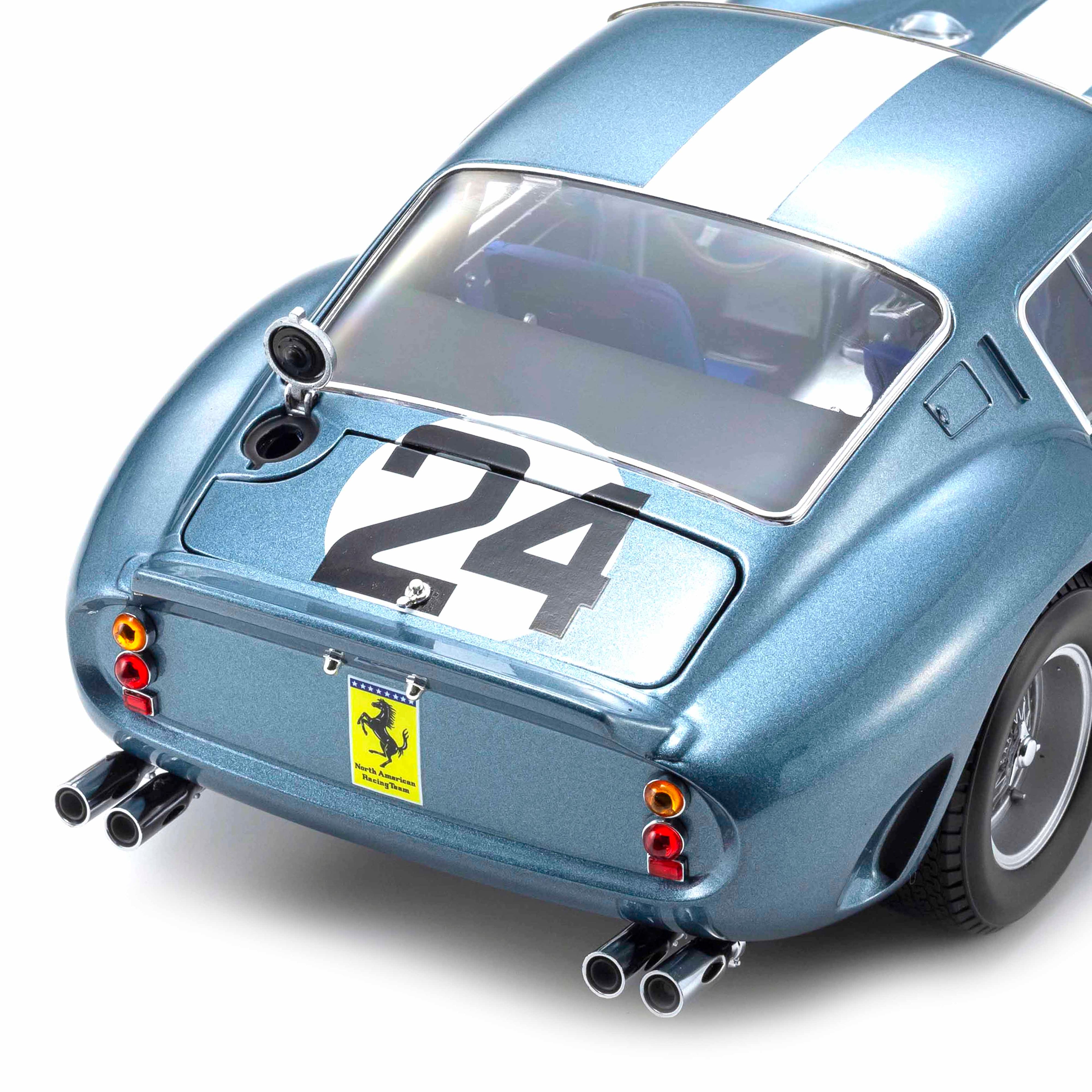 Ferrari 250 GTO 1962 Sebring Blue n°24 1:18