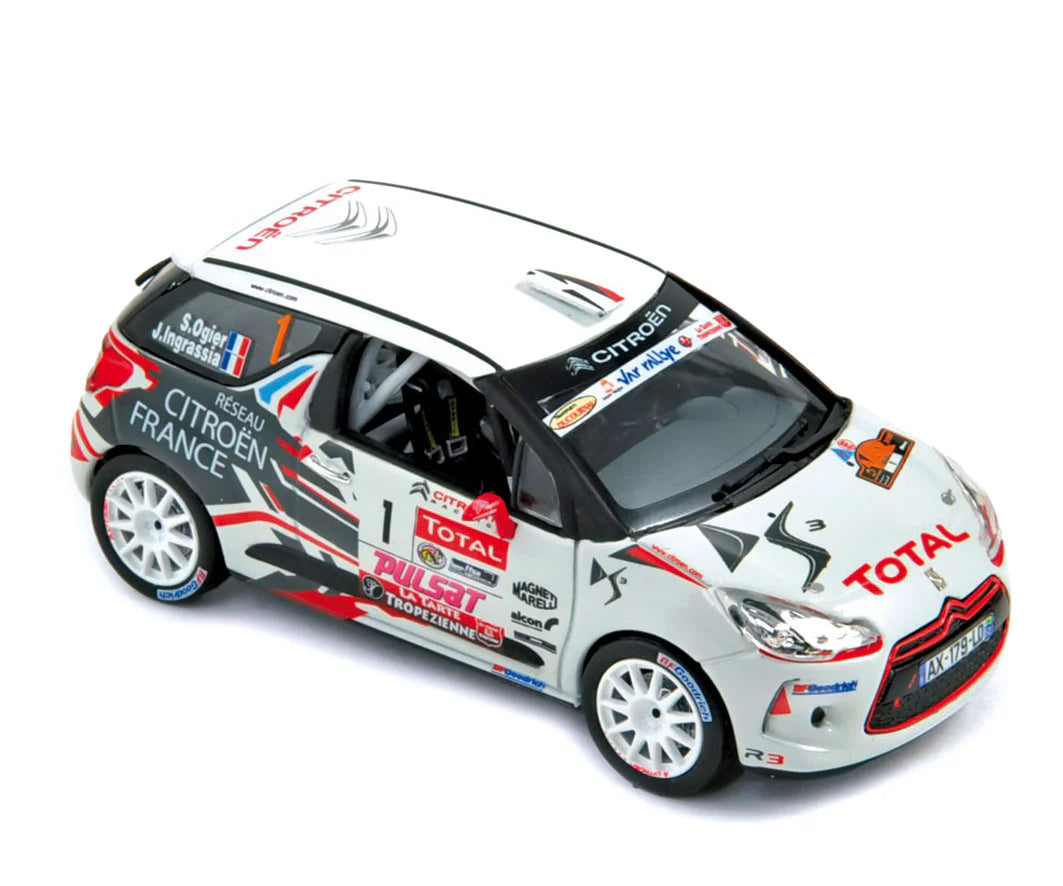 Citroën DS3 R3 2010 Rally Var 1 Ogier/Ingrassia 1:43