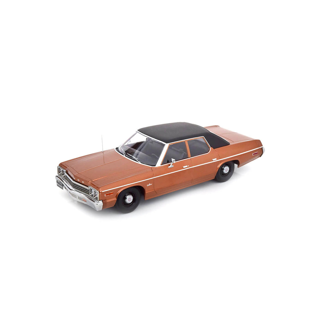 Dodge Monaco 1974 Toit vinyle Brun Métallisé/Noir 1:18