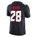 H.Texans #28 Joe Mixon Player Navy Vapor F.U.S.E. Limited Football Jerseys