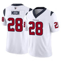 H.Texans #28 Joe Mixon Player White Vapor F.U.S.E. Limited Football Jerseys