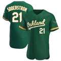 Athletics #21 Tyler Soderstrom Player Green Home Limited Elite Baseball Jerseys