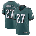 P.Eagles #27 Quinyon Mitchell Player Midnight Green Replica Football Jerseys
