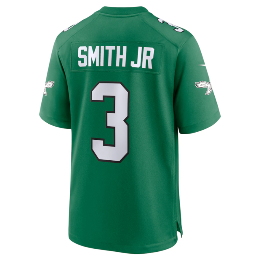 P.Eagles #3 Nolan Smith Player Kelly Green Alternate Game Jersey