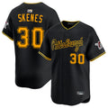 P.Pirates #30 Paul Skenes Player Black Limited Baseball Jerseys