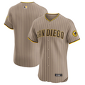 S.Diego Padres Blank Player Sand Vapor Premier Elite Baseball Jerseys