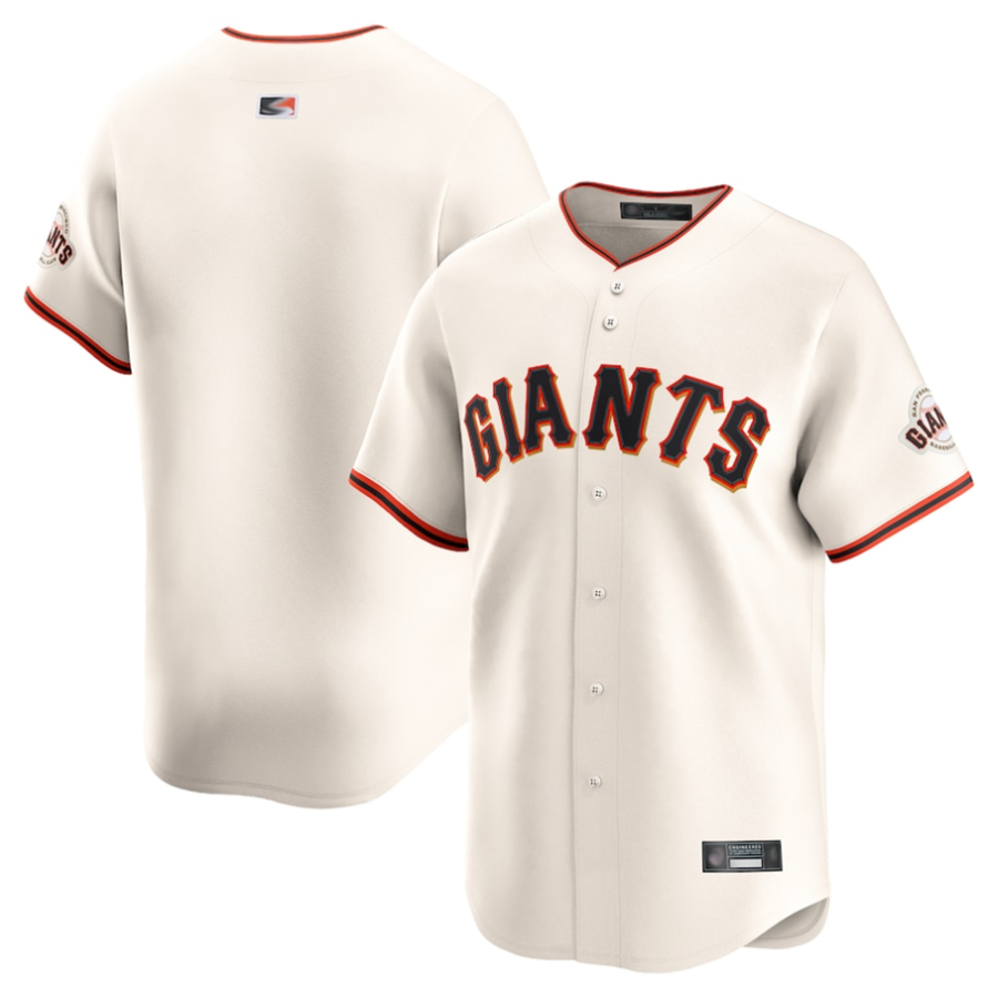 S.Francisco Giants Blank Player Cream Home Limited Baseball Jerseys