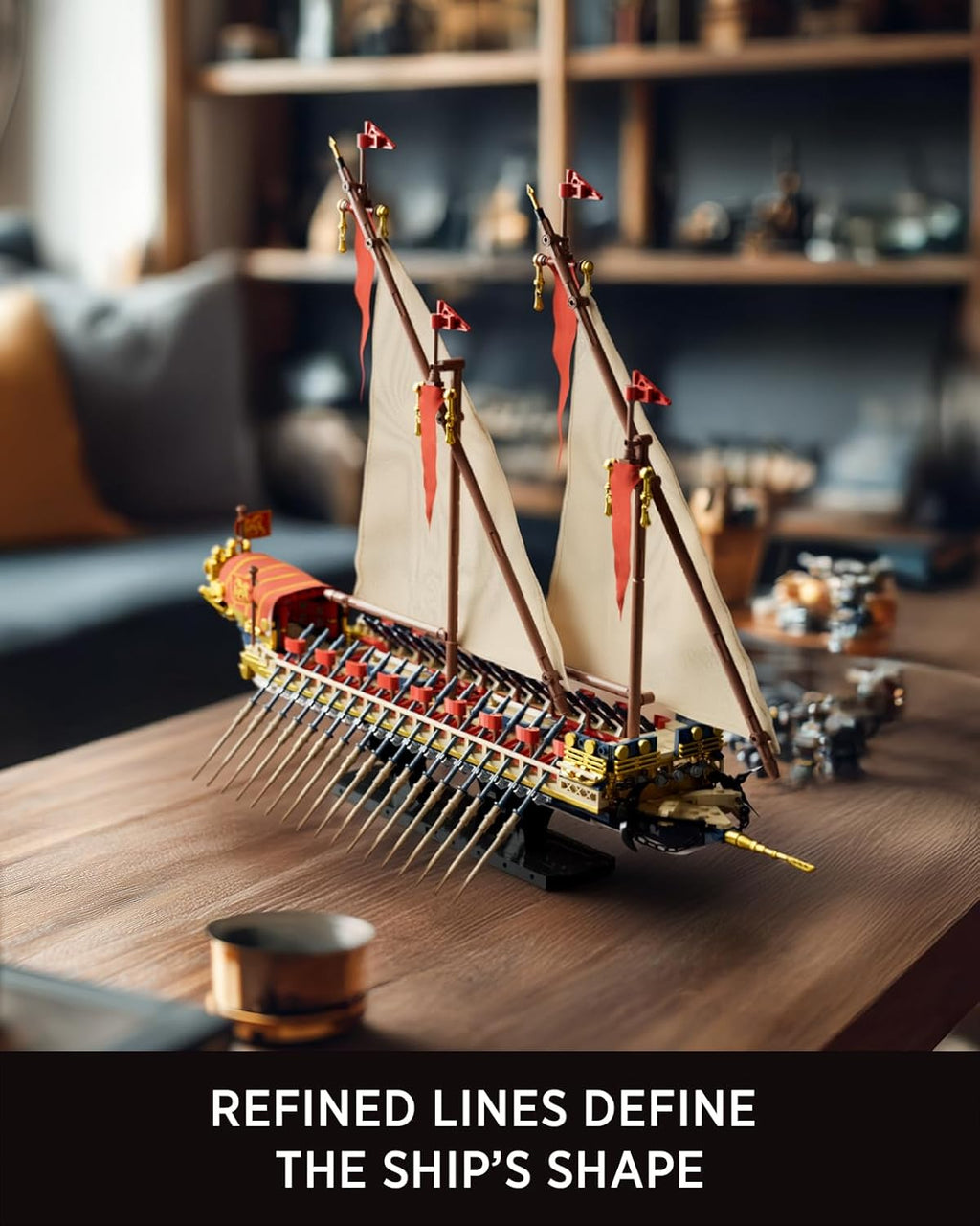 Nifeliz Galley Sailing Ship (1536 PCS, NF10338)