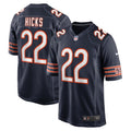 Elijah Hicks Chicago Bears Nike Team Game Jersey -  Navy