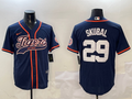 Men's Detroit Tigers Tarik Skubal #29 Navy Player Jersey