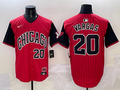Men's Chicago White Sox Miguel Vargas #20 Red 2025 City Connect Limited Retired Player Jersey