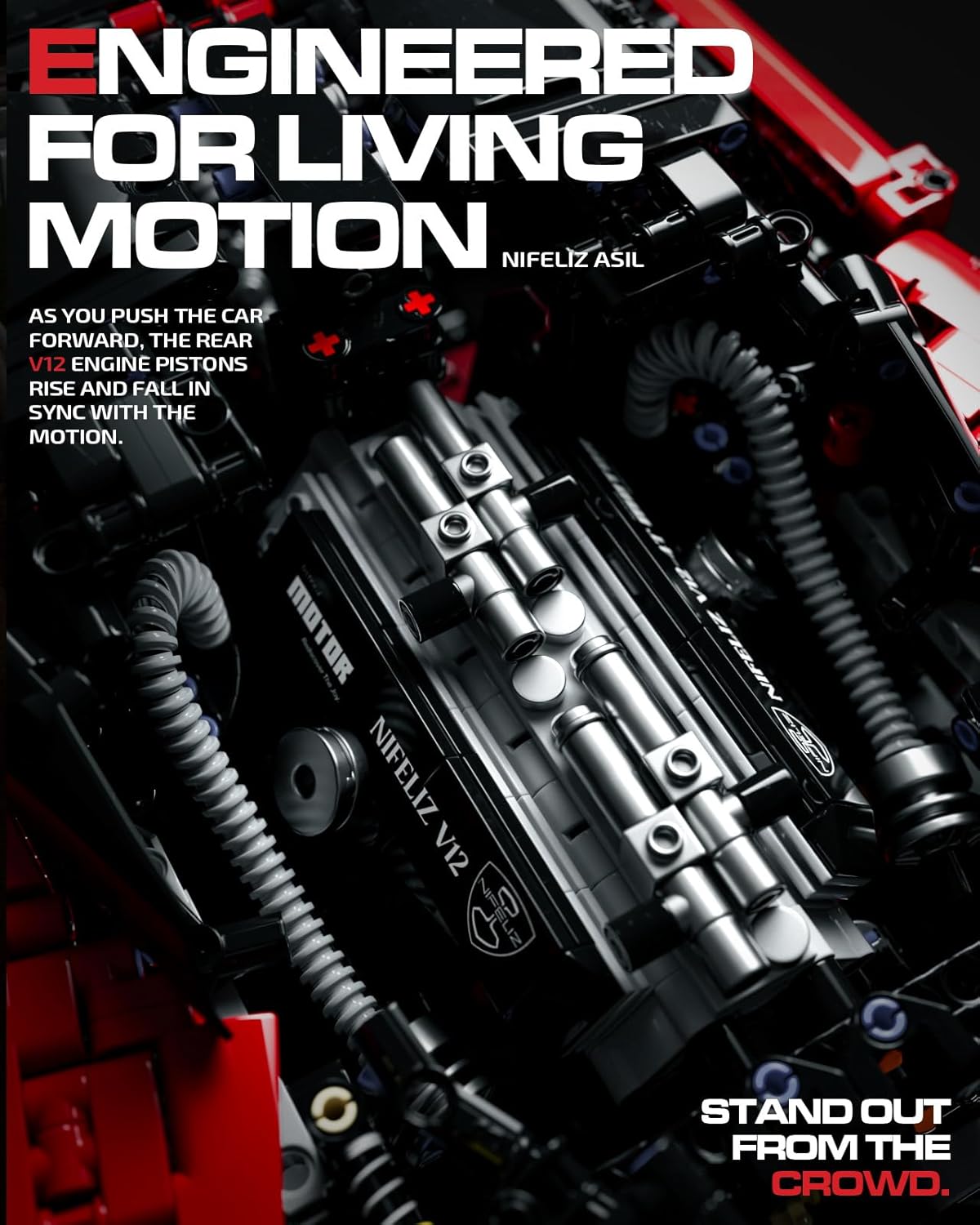 Nifeliz ASIL Sports Car (4099 PCS, NF10293)