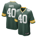 LJ Davis Green Bay Packers Nike  Game Jersey -  Green