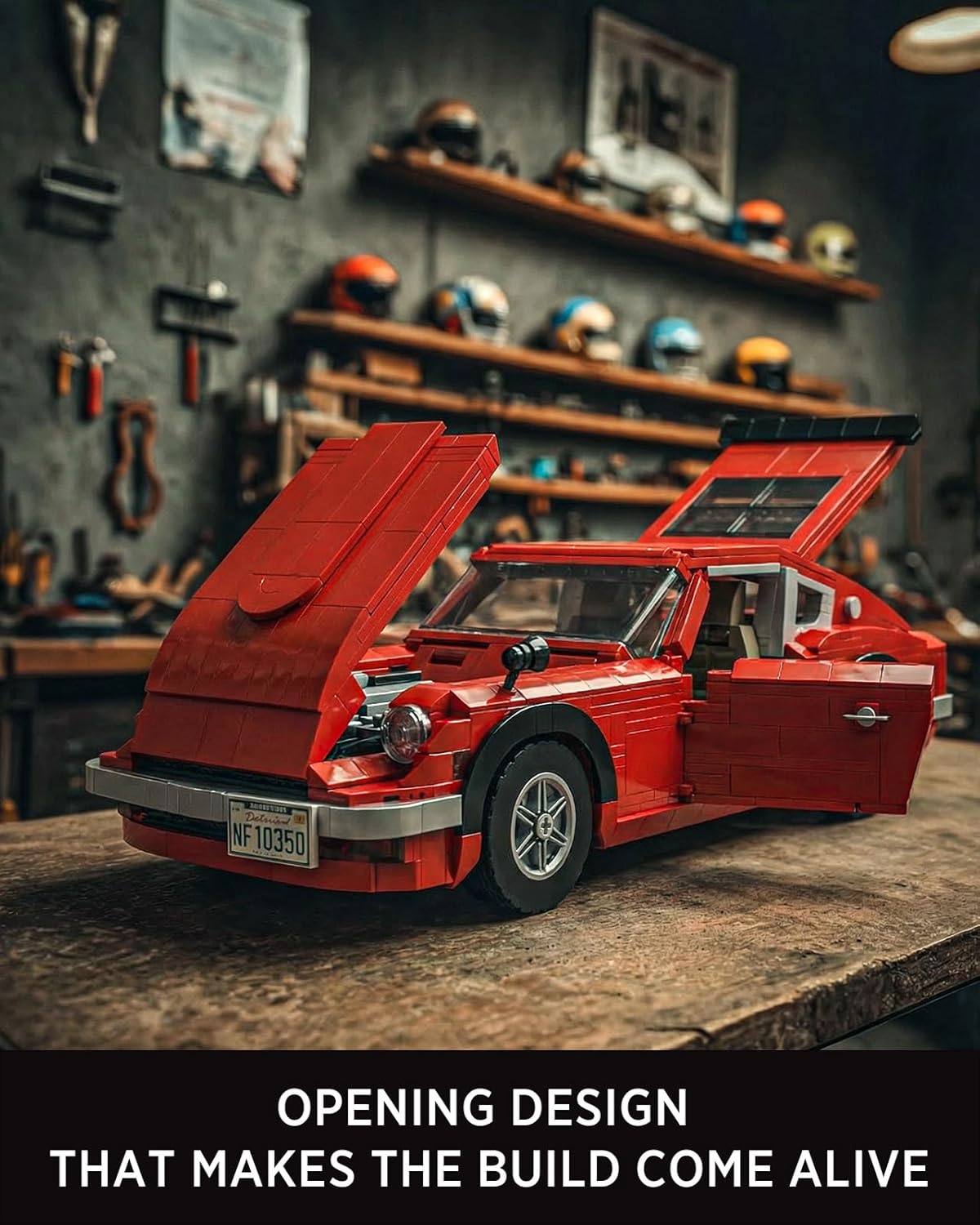Nifeliz Z240 Sports Car (1694 PCS, NF10350)