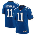 Indiana Nights Michael Pittman Jr. Indianapolis Colts Nike Alternate Game Jersey - Blue