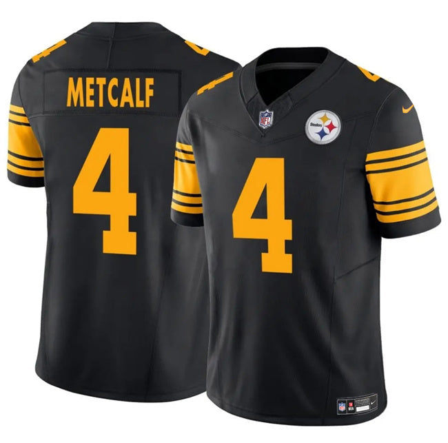 Pittsburgh Steelers DK Metcalf #4 Nike DK Metcalf  2025 Vapor F.U.S.E. Limited Jersey