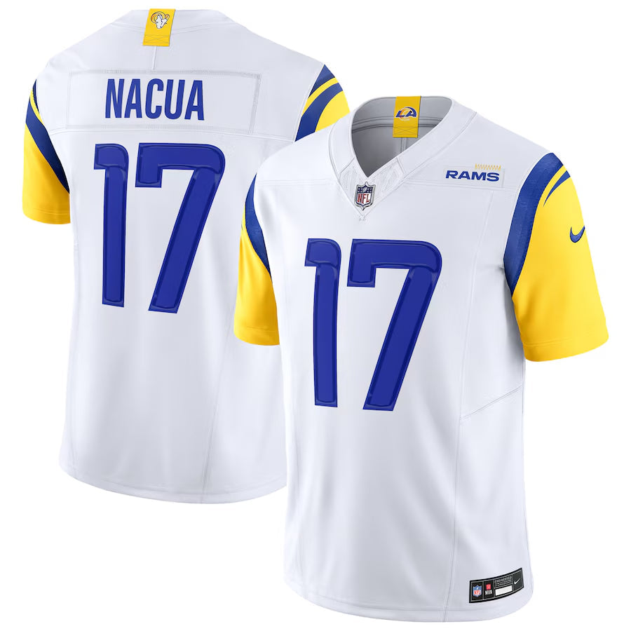 Los Angeles Rams Puka Nacua Nike Royal Vapor F.U.S.E. Limited Jersey