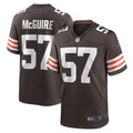 Isaiah McGuire Cleveland Browns Nike Team Game Jersey -  Brown