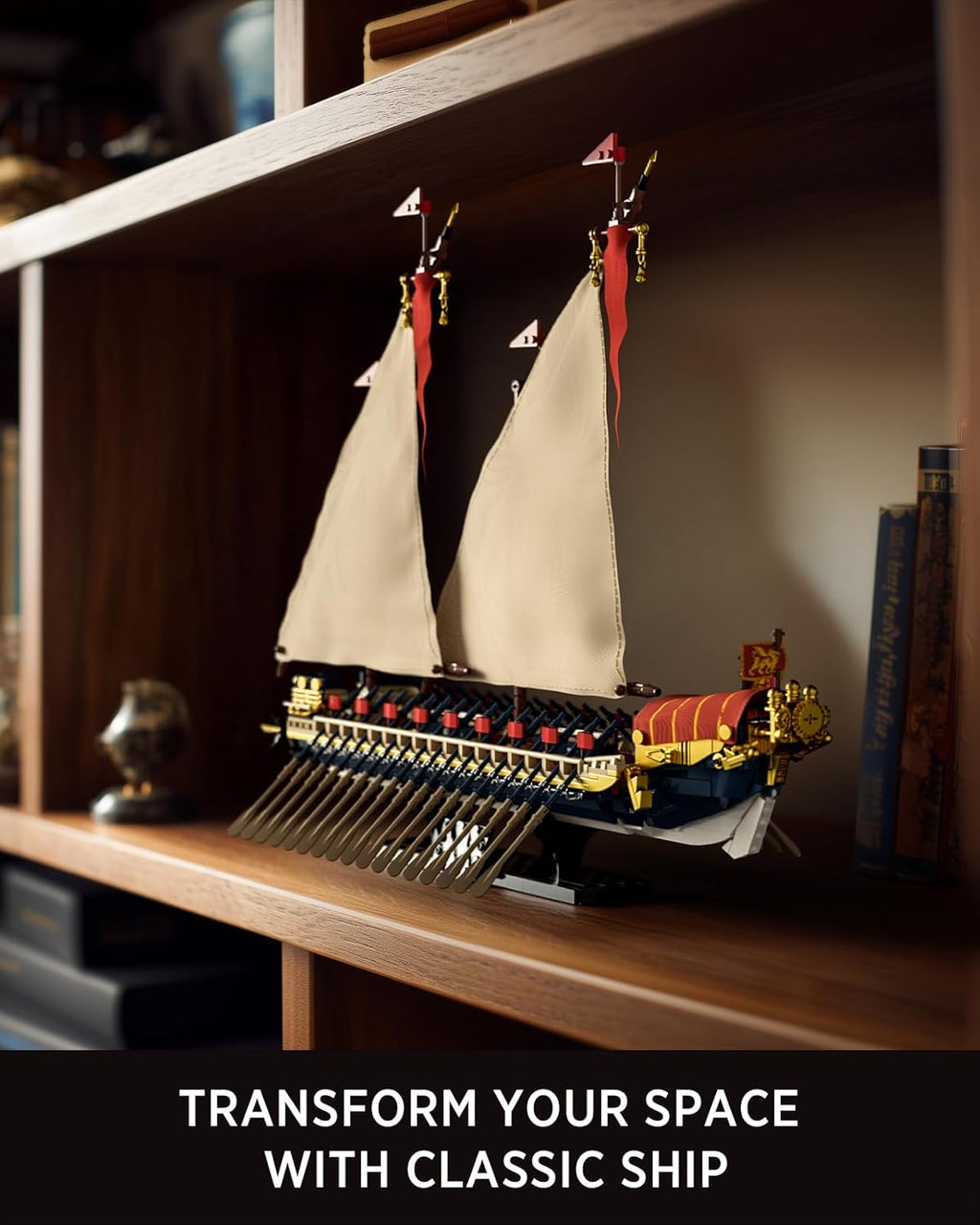 Nifeliz Galley Sailing Ship (1536 PCS, NF10338)