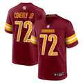 Men's Washington Commanders Josh Conerly Jr. Nike Burgundy 2025 NFL Draft First Round Pick Game Jersey