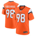 John Franklin-Myers Denver Broncos Nike Team Game Jersey -  Orange